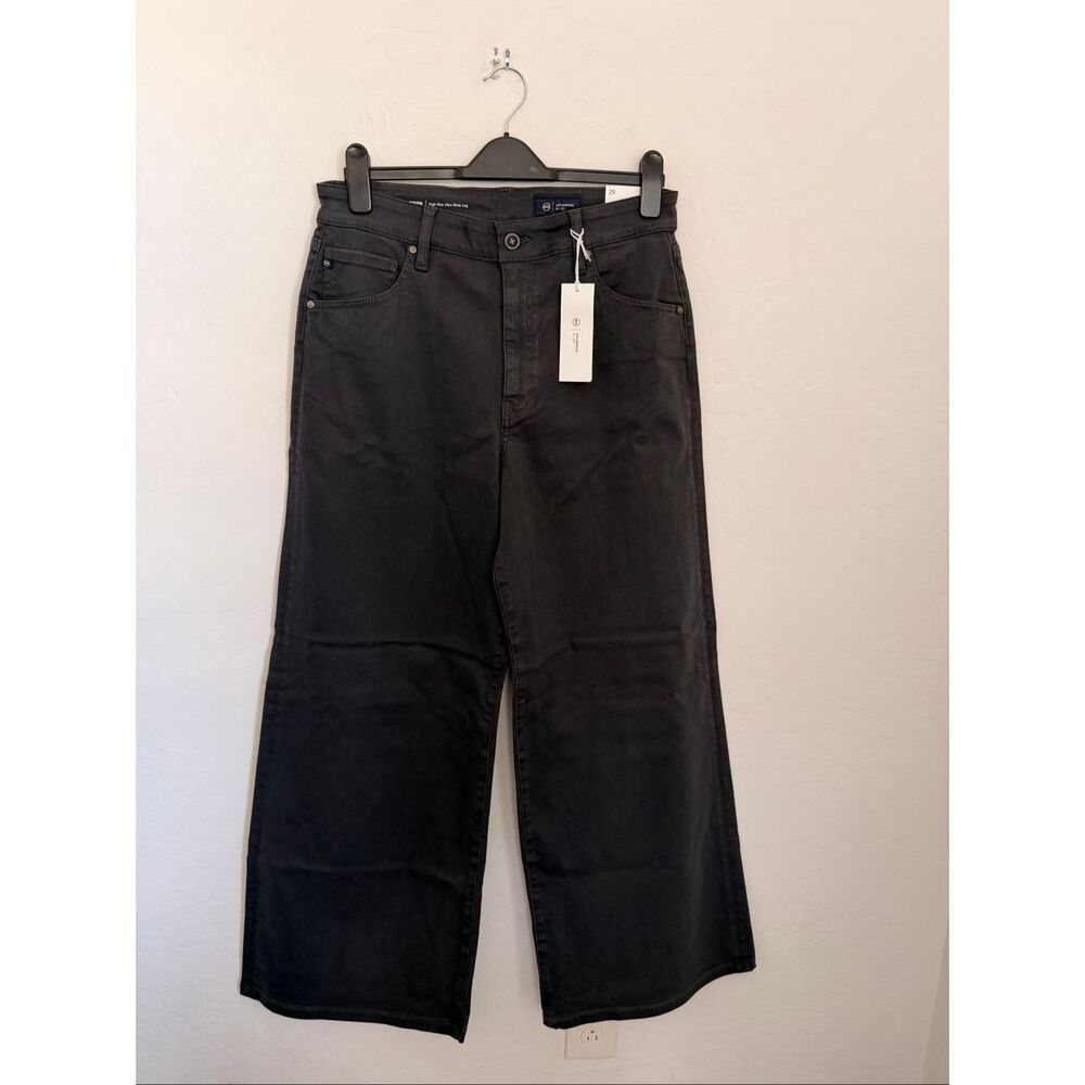 AG Adriano Goldschmied Deven Ultra High Waist Wide Leg Jeans Size 29 x 32 NWT